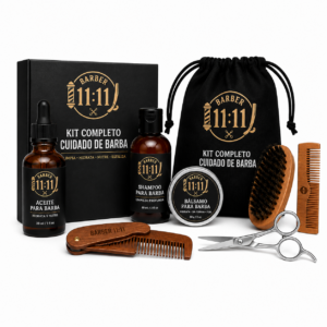 Kit Completo de Cuidado de Barba